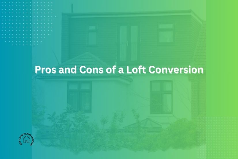 a image for Pros and Cons of a Loft Conversion with back ground loft conversion